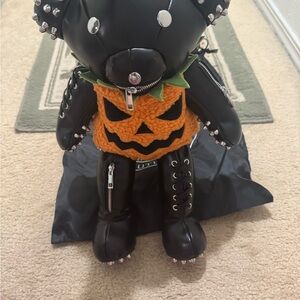 Black and Orange Halloween Back Pack